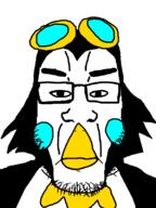 autist beak bird bowtie critora daydreaming_birdie dilator glasses jartyfail literal_who merge stinky subvariant:chudplier ugly_bastard variant:chudjak variant:markiplier_soyjak // 600x800 // 9.9KB