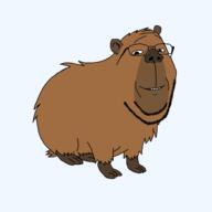 animal capybara ear full_body fur glasses series:animaljaks smile soyjak stubble variant:gapejak // 1600x1600 // 66.2KB