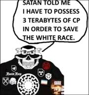 'p arm atomwaffen_division dirlewanger dirlewanger_brigade ear fascist_forge fat flag:minor_attracted_person gear glasses hair hand mask meta:leaky mutt nas:trollface nazism order_of_nine_angles pedophile satanism shield siege siege_mask skull skull_and_bones skull_mask sonnenrad speech_bubble subvariant:branigger telegram terrorgram text totenkopf trollface variant:brandon variant:meximutt // 1080x1149 // 425.7KB