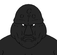 angry artist:crimsonvoidhydra1488 black_skin closed_mouth edit frown transparent_background variant:disgusting_trevorcreature // 803x768 // 12.5KB