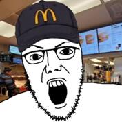 clothes hat mcdonalds variant:skitjak wagie // 1200x1300 // 765.6KB