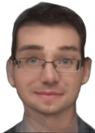 aryan blue_eyes eyes glasses humanphenotypes.com irl morph north_atlantid phenotype realistic smile subvariant:chudjak_front variant:chudjak // 1080x1514 // 1.8MB