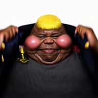 ai_but_not_completely_ai_doe award big_lips big_nose black_skin blond blush central_intelligence_agency character:hunky clothes ext=mp4 eyebrows fat glasses glowing hair open_eyes realistic series:fusionjaks subvariant:branigger subvariant:fat_alicia subvariant:hunky_twink_sex_machine sunglasses trend:glowie variant:alicia variant:brandon video white_background // 560x560, 6s // 1.3MB