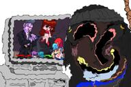 beanie blush cake_(natejak) computer hair jakparty_soy jartycuck open_mouth red_eyes rope slopjak tongue variant:soytan yellow_teeth // 843x559 // 353.8KB