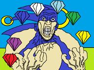 angry emerald gem sega sonic sonic_(series) sonic_the_hedgehog teeth variant:dumjacque // 800x600 // 41.3KB