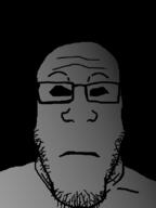 artist:Keys black_eyes dark_eyes ominous shadow subvariant:neutralplier variant:markiplier_soyjak // 600x800 // 151.6KB