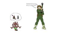 GuyinanAvenger_collection QF_17_pounder Warrior-Z(user) angry arab brap braphog breasts brown_skin closed_mouth concerned diaper fat firefly flag flag:iraq flag:israel front_facing glasses green_uniform hair hairy iraq islam israel kleki kratos muslims nas nsfw obese obsessed_faggot open_mouth poorly_drawn quran sherman sherman_firefly shitskin soyjak speech_bubble speech_bubble_empty standing star_of_david stubble subvariant:meximutt_front tail text tranny variant:markiplier_soyjak variant:meximutt // 1265x730 // 184.7KB