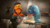 froot monsters_vs_aliens nate subvariant:muscular_chud variant:alicia variant:chudjak variant:cobson variant:markiplier_soyjak variant:soytan // 1920x1080, 11.7s // 12.8MB