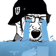 bloodshot_eyes clothes collar_tabs combat_helmet cry_me_a_river crying cup epaulettes glasses hand hat helmet holding_mug holding_object looking_to_the_right military military_dress_uniform military_uniform mug nazi_germany nazism open_mouth reichsadler schutzstaffel schutzstaffel_uniform soyjak stahlhelm stubble transparent_background variant:soyak world_war_2 // 716x851 // 333.0KB