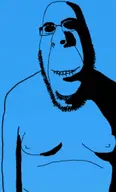 blue_background blue_skin glasses ominious shirtless stubble subvariant:hornyson variant:cobson // 799x1325 // 102.4KB