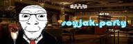 banner fancy neon soyjak_party variant:dylanjak // 1200x400 // 84.1KB