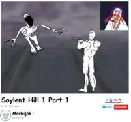3soyjaks arm blood bloodshot_eyes buff clenched_teeth comic_sans firearm full_body glasses hand headphones holding_gun holding_object holding_pistol markiplier open_mouth pistol red_eyes silent_hill soyjak streamer stubble subvariant:feralrage subvariant:fingerboy subvariant:wholesome_soyjak swolesome text variant:a24_slowburn_soyjak variant:feraljak variant:gapejak variant:markiplier_soyjak video_game weapon yellow_teeth youtube // 1884x1756 // 2.4MB