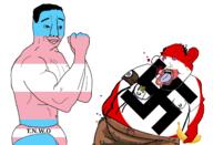 chud fat mutt nazi_germany nazi_swastika nazism strong tranny troon // 3083x2107 // 1.0MB