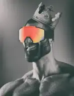 beard buff burger_king_hat crown ear glasses glasses_and_stubble_so_its_ias grey_background grey_skin greyscale lips meta:low_resolution meta:op_saves_thumbnails nas:gigachad nose smile those_fuckass_skiing_goggles tinted_glasses // 197x255 // 3.1KB