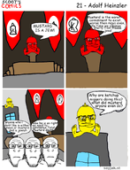 building comic ketchup mustard nazism series:scoot's_comics speech_bubble stage subvariant:neutralplier variant:feraljak variant:markiplier_soyjak // 693x906 // 265.8KB