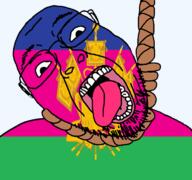 ack castle crown dead flag flag:krasnodar_krai glasses hair hanging krai krasnodar_krai open_mouth rope russia skin soyjak stubble suicide teeth tongue transparent transparent_background variant:bernd white yellow_teeth // 768x719 // 143.5KB