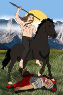 cantabri cantabria celt celtic empire europe kill killing legionary roman rome spear variant:bernd variant:chudjak // 1024x1536 // 1.8MB