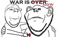 artist:Gapejakson artist:sabiopajin betrayal blood ear hugging knife meta:tagme no_more_brother_wars series:imp_&_gape stubble subvariant:wholesome_soyjak user=sabiopajin variant:gapejak variant:impish_soyak_ears // 1112x726 // 89.6KB