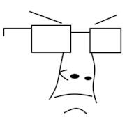 abstract face simplistic unhappy variant:chudjak // 486x426 // 6.2KB