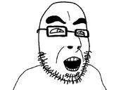 beard double_chin eyebrows eyes glasses mouth_open nose subvariant:cobmos teeth variant:cobson // 677x453 // 18.6KB