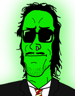 black_hair cia_nigger clothes glasses glowing glownigger green_skin moustache mullet series:anything_is_more_ias_than_vlodson suit sunglasses trend:glowie variant:mulletjak // 838x1072 // 85.1KB
