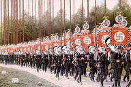 glasses hair hanging irl_background nazism rally rope soldier soyjak subvariant:patrick suicide swastika variant:chudjak // 1000x665 // 297.1KB