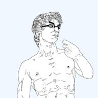 classical_art_parody david michelangelo tranny troon variant:bernd variant:chudjak // 1920x1920 // 77.2KB