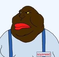 closed_mouth clothes meta:tagme name_tag soysneed_(nameroach_tranny) soysneed_(user) variant:meximutt // 888x849 // 46.5KB