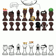 3soyjaks animated arm bbc black_skin chain chess chicken closed_mouth clothes crown ear forehead_protector fried_chicken glasses gun hair hand hat judaism king kippah konohagakure_symbol large_nose mask meta:tagme multiple_soyjaks naruto_(series) open_mouth queen_of_spades rims smile soyjak stubble subvariant:massjak subvariant:wholesome_soyjak variant:chudjak variant:cobson variant:gapejak variant:impish_soyak_ears variant:markiplier_soyjak variant:soyak watermelon weed // 1300x1728 // 552.5KB