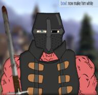 africa background blue_eyes comment degroot_keep demoknight demoman demoman_(tf2) eye_patch eyelander great_helm grenade helmet light_eyes miko_(namefag) subvariant:muscular_chud sword team_fortress_2 trend:aryan variant:chudjak vest white_skin // 1059x1025 // 551.0KB