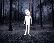 ack anhero animated arm closed_eyes crying dark forest glasses hand hanging irl_background leg night oe_cake rope sad soyjak stubble subvariant:wholesome_soyjak suicide variant:gapejak // 600x472 // 4.0MB