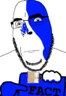 blue closed_mouth glasses holding_object looking_at_you paint paintbrush stubble variant:cobson // 775x1127 // 76.7KB