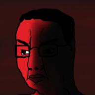 glasses hair joji nectar_album red_skin variant:chudjak // 640x640 // 362.3KB