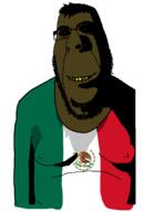biting_lip brown_skin clothes country creepy evil fat flag glasses grin hair mexico ominous shadow smile soyjak stubble subvariant:hornyson variant:cobson yellow_teeth // 1097x1633 // 93.0KB