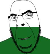 flag flag:saxony full_head germany glasses hair looking_at_you open_mouth saxony smile soyjak stubble teeth variant:cobson // 775x849 // 20.1KB