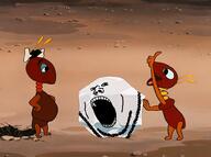 ant bug cartoon disney donald_duck ground hole objectsoy open_mouth soyjak stone stubble sugar variant:impish_soyak_ears // 1008x749 // 706.3KB