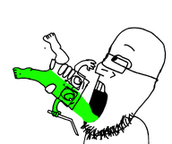 artist:ploot cup glasses lime limeade_(user) meta:namefags straw stubble subvariant:condiment subvariant:sideplier variant:feraljak variant:markiplier_soyjak // 960x804 // 64.5KB