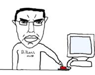 arm button closed_mouth clothes computer glasses hand millions_must_die monitor subvariant:pol_face template text tshirt variant:chudjak // 867x681 // 123.1KB