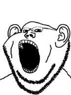 ear glasses merge open_mouth soyjak stubble template variant:gapejak variant:impish_soyak_ears // 598x800 // 115.0KB