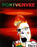 aryan beard blond blue_eyes explosion fact fire flag:portugal glasses holding_object nuclear open_mouth portugal series:countryNVKE tattoo trvthnvke variant:cobson // 1174x1474 // 2.0MB