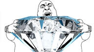 angry fat gem holding_gem holding_object open_mouth soyjak variant:chugsjak wristwatch // 1943x1093 // 735.3KB