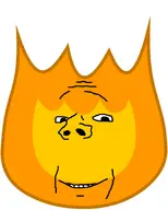 battle_for_dream_island bfdi eyes fire firey_(bfdi) nose orange smile subvariant:wholesome_soyjak variant:gapejak wholesome // 2560x3200 // 702.6KB