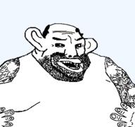 beard hairy subvariant:impish_amerimutt tattoo transparent_background variant:impish_soyak_ears // 510x482 // 27.1KB