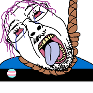 animated badge bloodshot_eyes country crying estonia flag flag:estonia flag:latvia flag:lithuania flag:poland flag:soviet_union flag:ukraine hair latvia lithuania open_mouth poland purple_hair rope soyjak suicide tongue tranny ukraine variant:bernd // 768x719 // 30.5KB