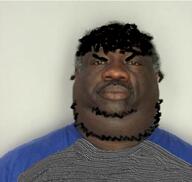 angry closed_mouth fat hair irl irl_soy jake jakparty_soy mugshot negro nigger sakurai_masahiro stubble trend:jartycuck variant:meximutt // 494x468 // 184.8KB
