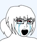 bloodshot_eyes crying female femjak foidjak glasses hair long_hair open_mouth series:foidjaks subvariant:crying_soyak subvariant:soygirl variant:soyak // 788x980 // 44.7KB