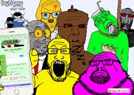 9a0c amphibian angry bbq_sauce closed_mouth clothes cobblestone frog glasses hanging hat holding_object jager janny judaism kike kippah limeade_(user) meta:namefags multiple_soyjaks mustard nas:pepe open_mouth pepe_the_frog phone quote_(user) soybooru soyjak_party soysneed_(user) stubble subvariant:impish_horse suicide teeth variant:bernd variant:casnatus variant:chudjak variant:coinjak variant:disgustjak variant:impish_soyak_ears variant:markiplier_soyjak variant:maxjak variant:neckbeardjak variant:tony_soprano_soyjak variant:weirdpenis warrior-z_(user) // 1040x736 // 312.1KB