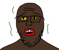 glasses open_mouth soyboy stubble teeth variant:goldenjak wrinkles // 479x401 // 4.7KB