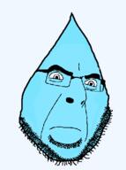 angry droplet glasses sad soyjak stubble variant:cobson // 378x509 // 16.7KB