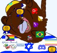 award black_skin israel jewish_nose judaism variant:impish_soyak_ears worldofsoyim(namefag) // 768x719 // 203.3KB
